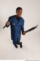 Garson STANDING POSE WITH KATANA AND SHOTGUN